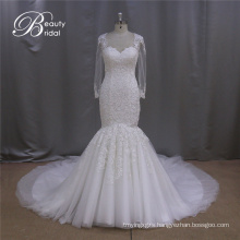 Latest Style High Quality Mermaid Lace Ball Gown Wedding Dress